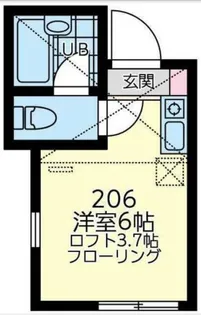 ユナイト ルミエール妙蓮寺【2階】の間取り