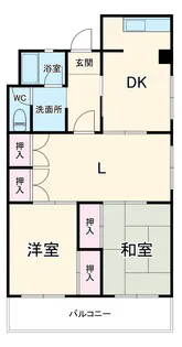 第2信栄ハイツ【3A号室】の間取り