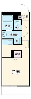 リブリ・コンソラトゥール【204号室】の間取り