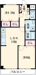 SWEET HILLS瑞江【3階】の間取り