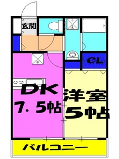 HATUKI#3【1階】の間取り