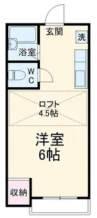 ジェミニセカンド【1階】の間取り