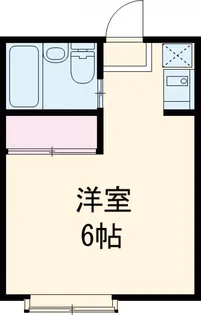 カサブランカ西葛西【2階】の間取り