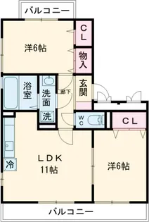 ステラ・ウノ【3階】の間取り