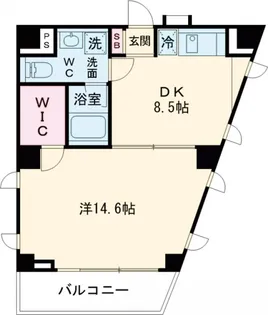 T−court【5階】の間取り