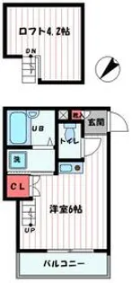 グリーン・ジュピター【2階】の間取り