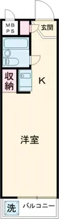 日神パレス田無第二【1階】の間取り