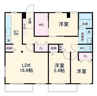 市ヶ尾森ビル六番館【103号室】の間取り
