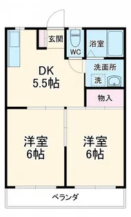 カーサAOKI【2階】の間取り