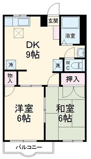 市ヶ尾森ビル六番館【205号室】の間取り