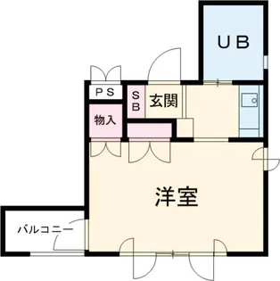 プルミエパートⅡ【501号室】の間取り