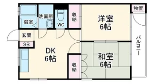マンション小池【3階】の間取り