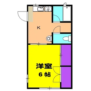 フレグランス春日【201号室】の間取り