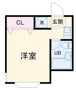 パレット西生田A【1階】の間取り