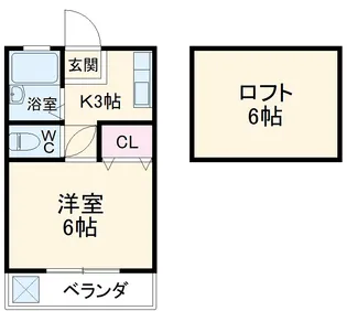 第2ユーキハイツ【203号室】の間取り