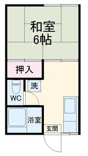 ファミーユ・緑【101号室】の間取り