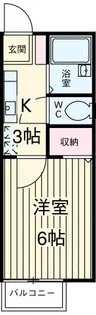 ペアハイツ【1階】の間取り