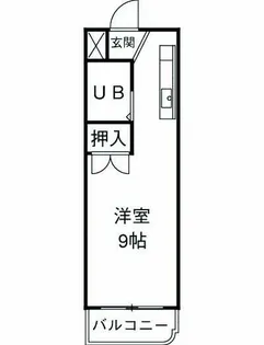 ダイコウビル【2B号室】の間取り