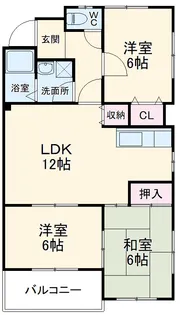 エクセル川本【4D号室】の間取り