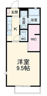 ヴィラ・長久手3【1階】の間取り