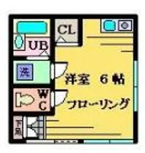 サウスゲート金子【1階】の間取り