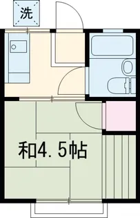 ゆんぐはいむ【203号室】の間取り