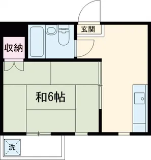 ハセガワハイム【2階】の間取り