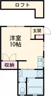 サニネス阿佐ヶ谷【A202号室】の間取り