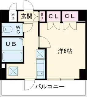 スペーシア高円寺Ⅱ【1階】の間取り