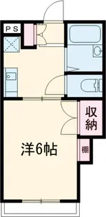 シャルム御殿山【102号室】の間取り