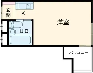 スカイコート三鷹【211号室】の間取り