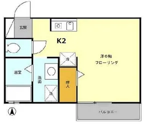 メゾンソレイユ【1階】の間取り