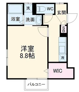 アムールニポポ【2階】の間取り