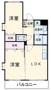 グローバル錦パークⅠ【2階】の間取り