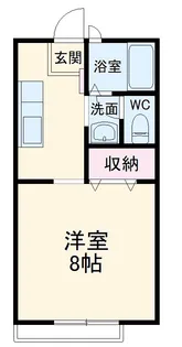 プチメゾン Ⅲ【1階】の間取り