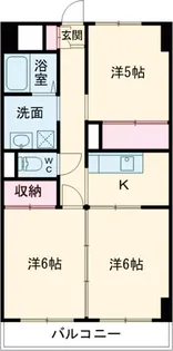 グローバル錦【8階】の間取り