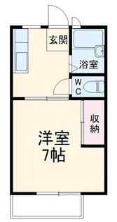 福正ハイツF【102号室】の間取り