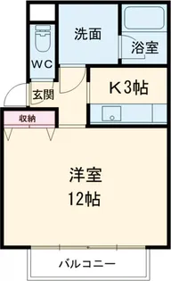シティパルスギモトⅤ【1階】の間取り