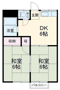 アイリス(神鳥谷4)【203号室】の間取り