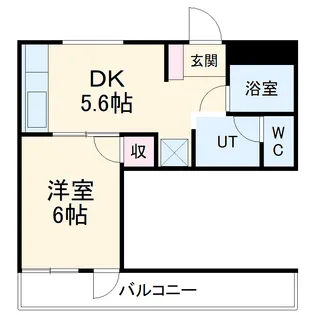 ピットインR一番館【5階】の間取り