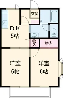 サンプレイス城南H【1階】の間取り