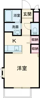 K・Village B棟【2階】の間取り