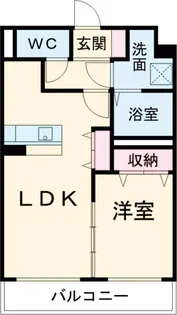 アーバンレジデンス【4階】の間取り