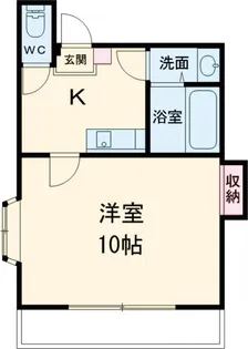 銀河ビル【3階】の間取り