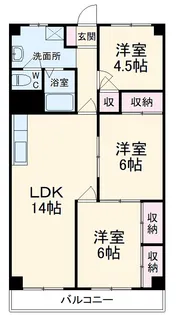 一徳ハイツpart 2【2階】の間取り