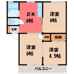 リバティ・ハウス21【203号室】の間取り