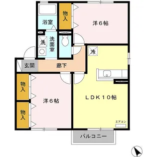 パストラーレA【2階】の間取り