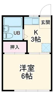 橘荘5【7号室】の間取り