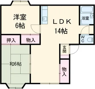 フジメゾンA【101号室】の間取り