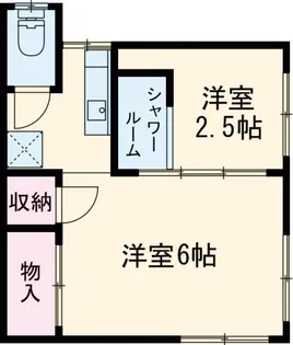 小泉荘【2階】の間取り